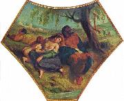 Eugene Delacroix, Babylonische Gefangenschaft